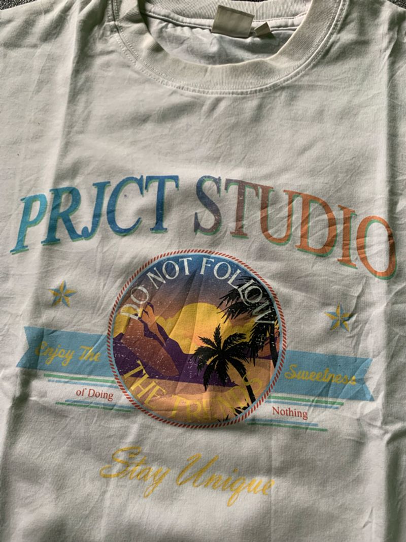 Prcjt Studio Graphic Tee White, foto 2
