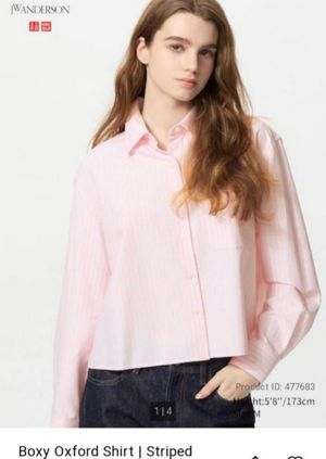 Kemeja Oxford Shirt Uniqlo