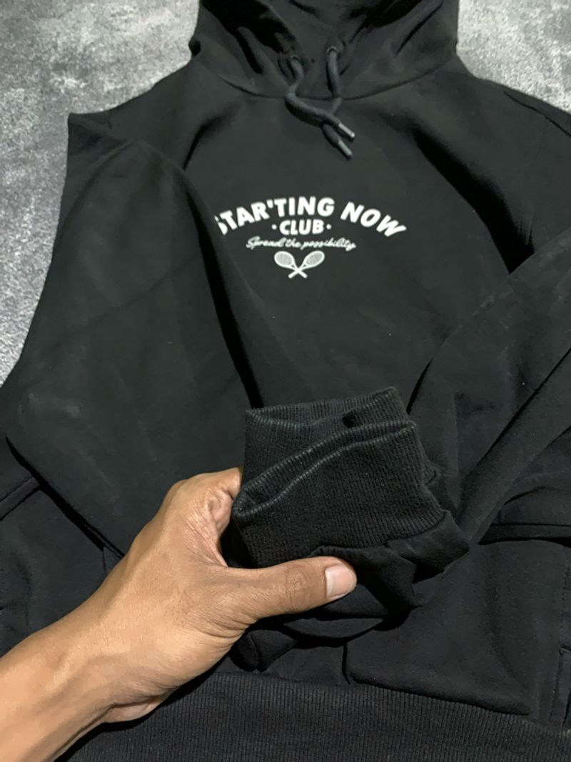 Awk Boxy Pullover Hoodie Graphic, foto 5