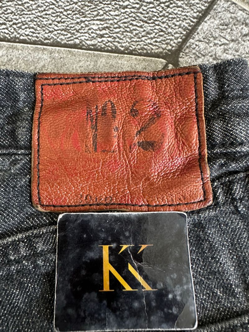Evisu No 2 Lot 2000 Green Daicock Denim, foto 9
