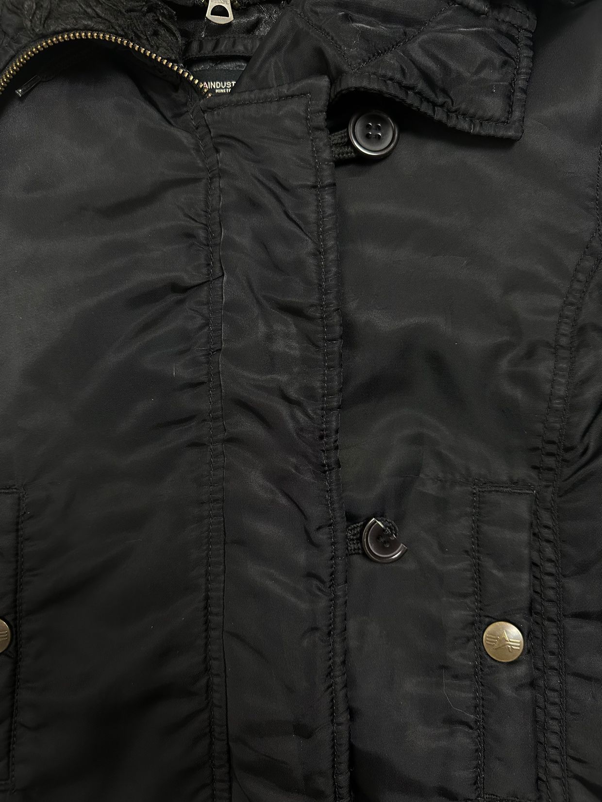Alpha Industries Bomber jacket Wanita black, foto 5