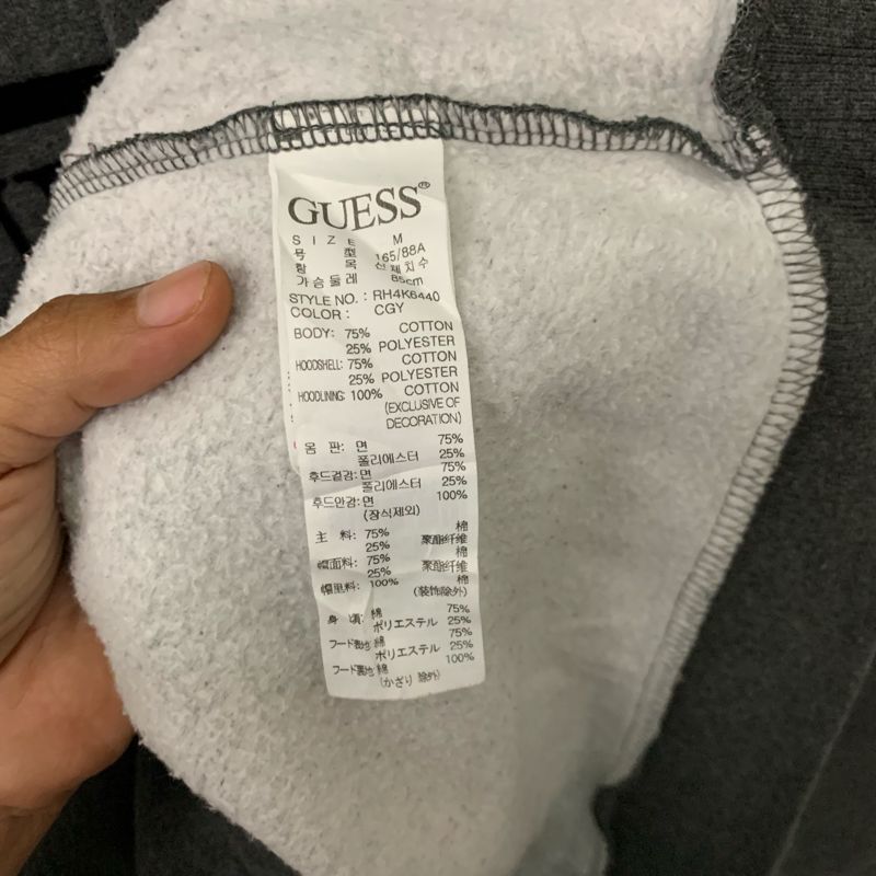 Guess Triangle Hoodie Unpocket, foto 4