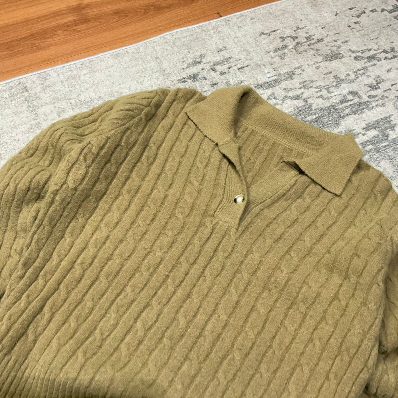 Sweater rajut kepang, foto 5