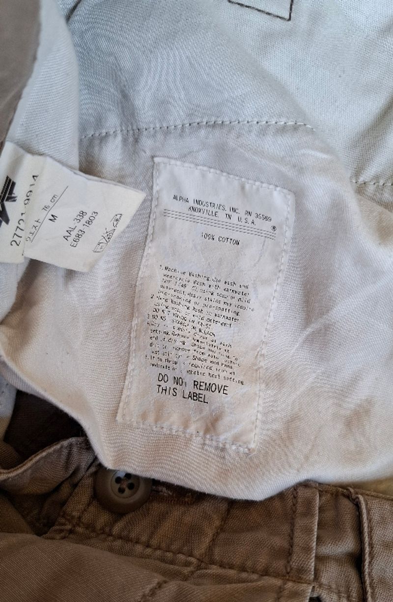 Aplha Industries Cargo
Size tag M, foto 8