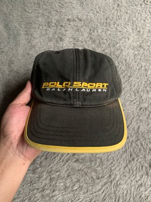 Vintage 90s polo sport ralph lauren cap ropehat snapback