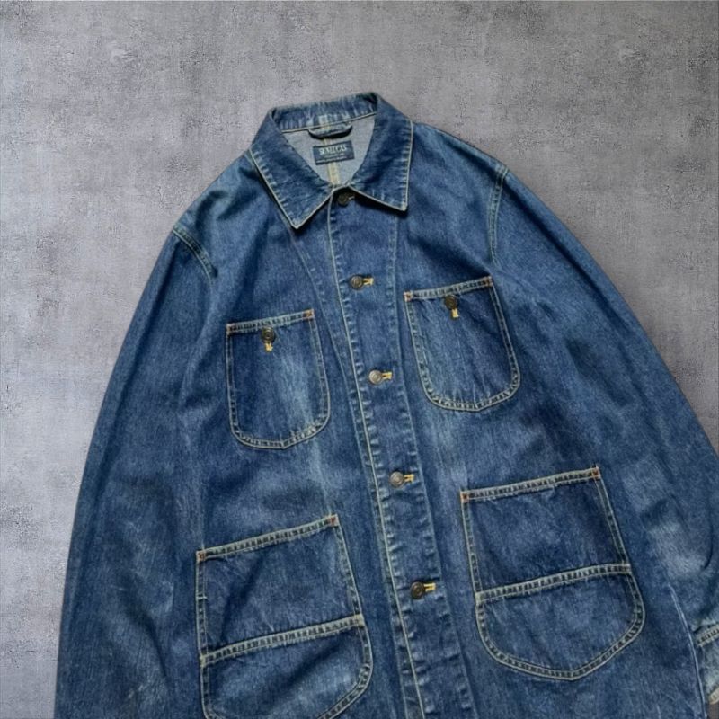 vintage chore denim jacket, foto 2