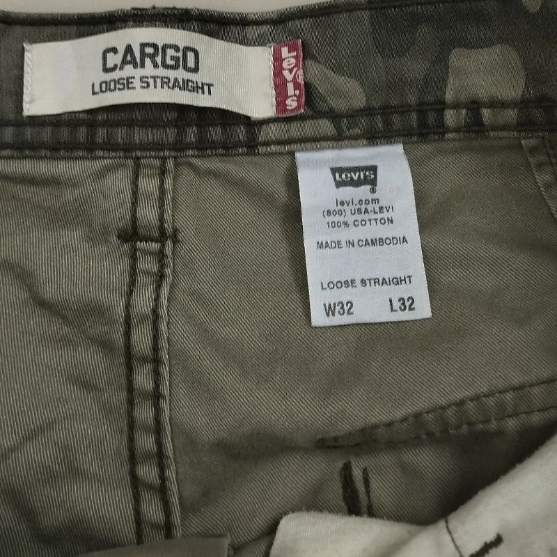 Levis Camo Cargo Baggy / Loose Pants, foto 5