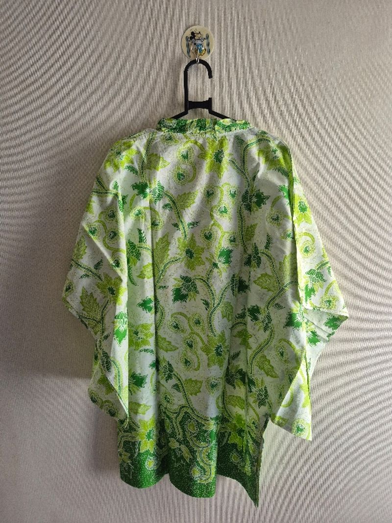 Tunik Batik Warna Hijau, foto 2