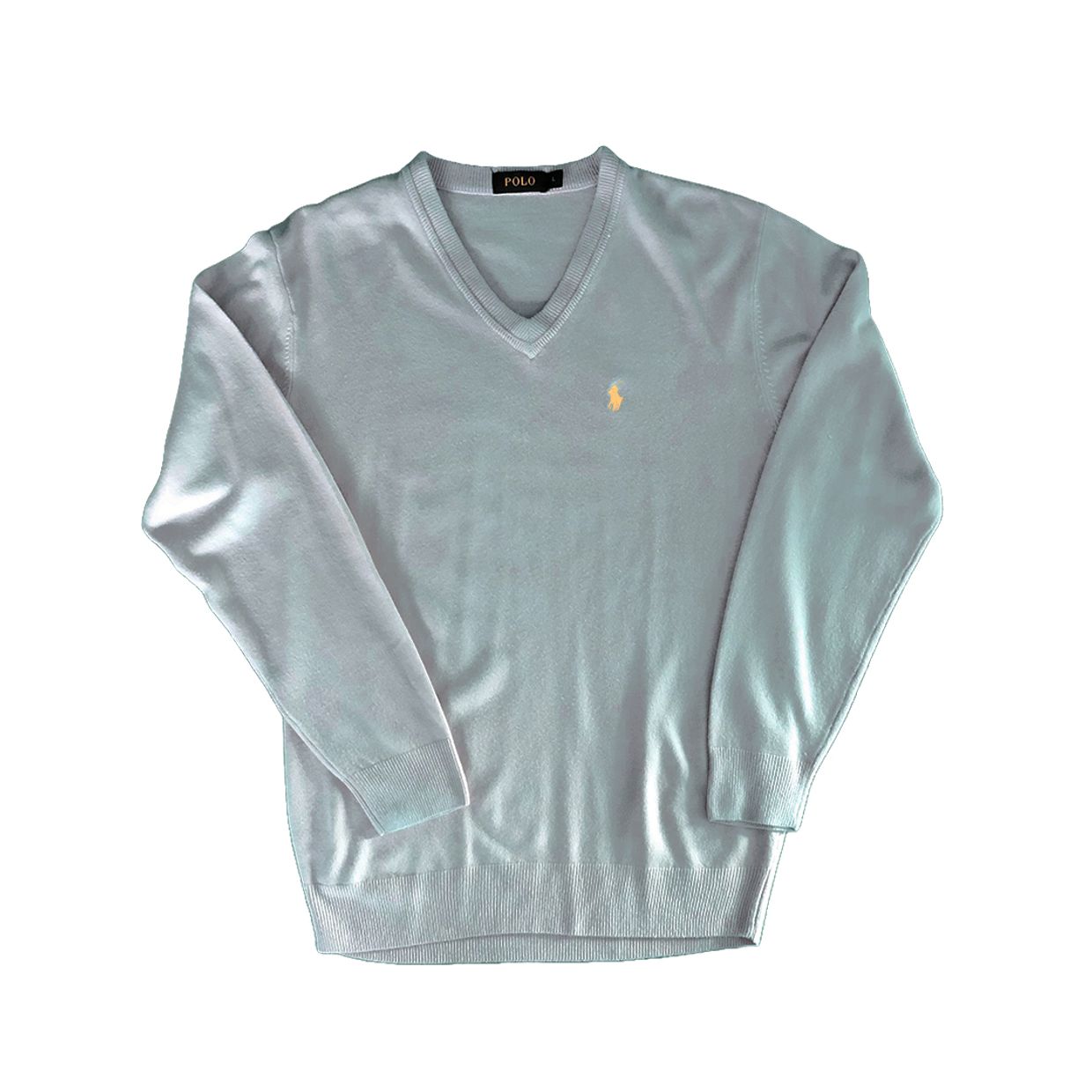 Polo Ralph Lauren Y2K Casual Sweater Wanita blue