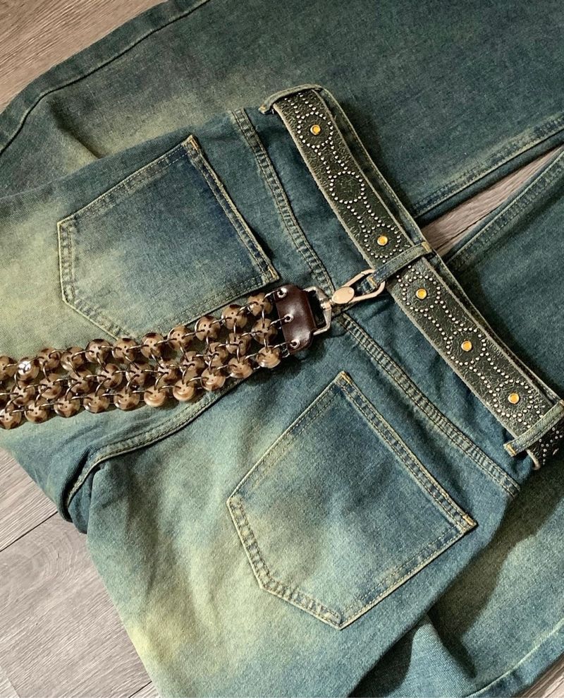 FLARE WIDE LEG JEANS, foto 5