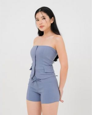 Mina tube zipper top [Evaluna]