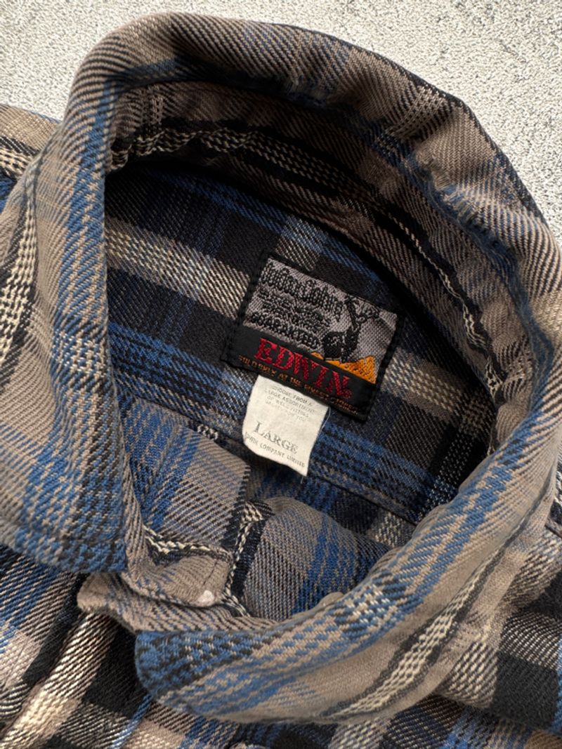 flanel EDWIN vintage, foto 4