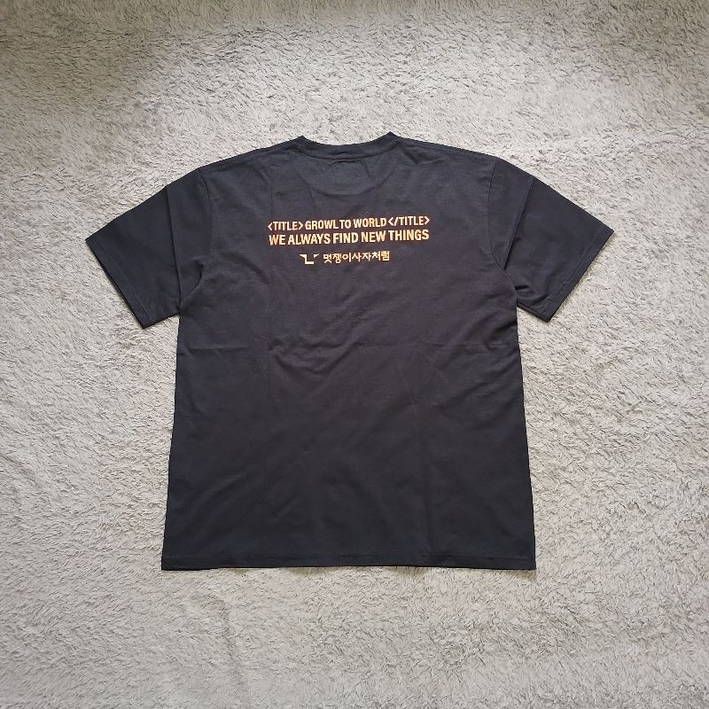 Kaos Lengan Pendek GOAL Studio Black, foto 3