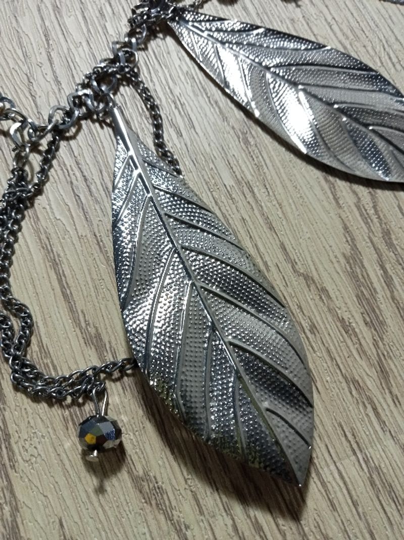 Silver Leaf Vintage Necklaces, foto 2