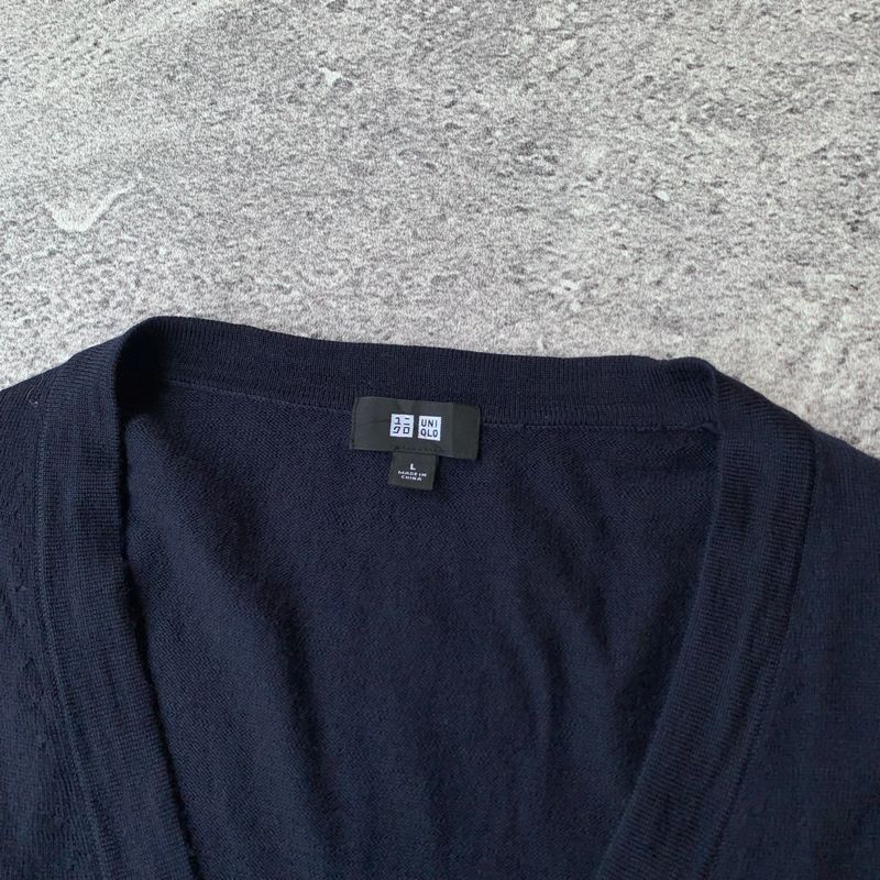 Cardigan Uniqlo Navy, foto 4