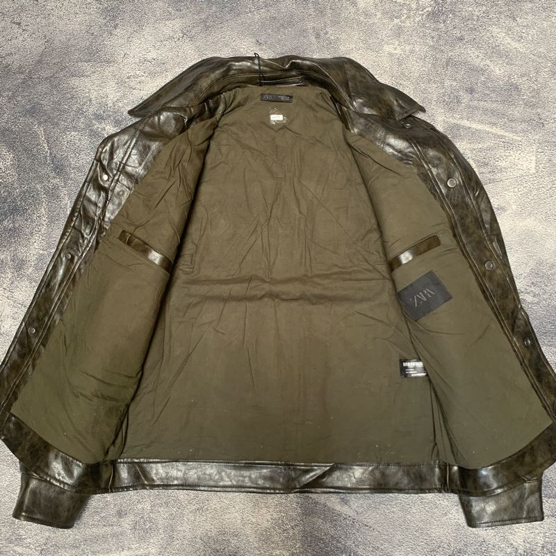 Jaket Kulit Zara Second / Sintetis, foto 6
