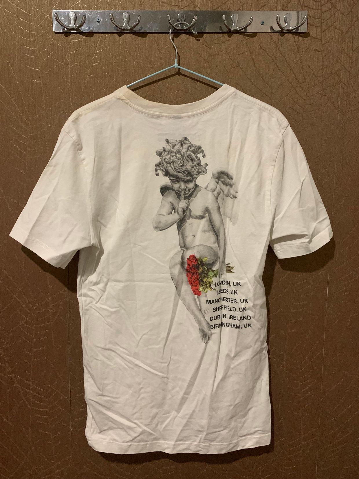 H&M Casual T-shirt Pria white