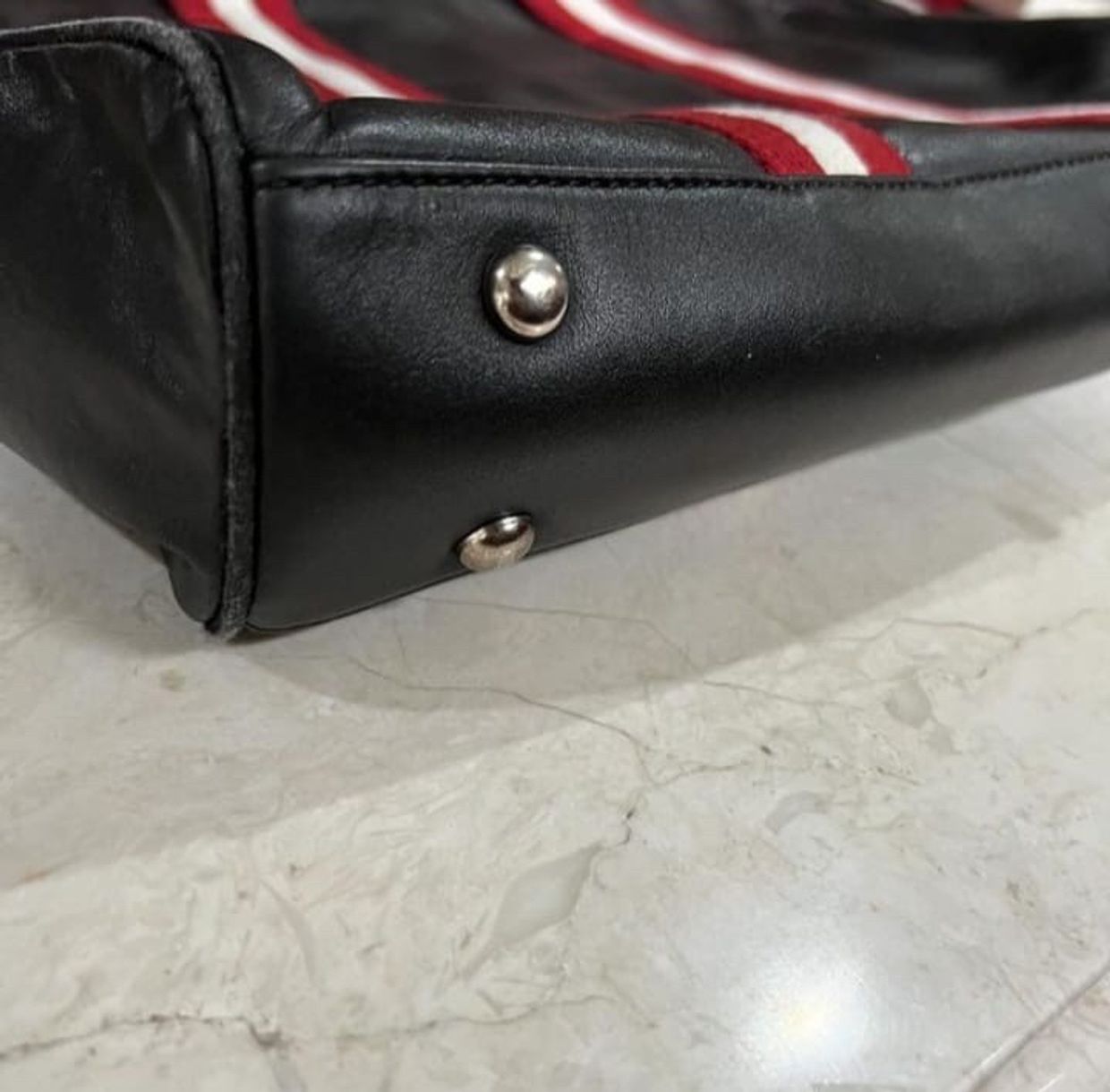 Bally Luxury Bag Pria red black, foto 3