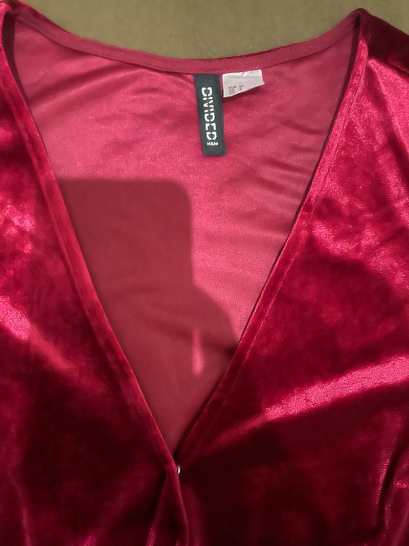 Red mini dress, foto 2