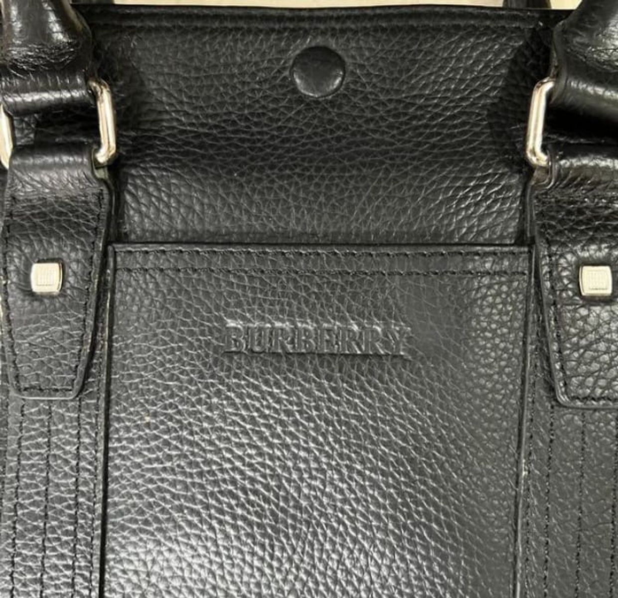 Burberry Luxury Bag Pria black, foto 2