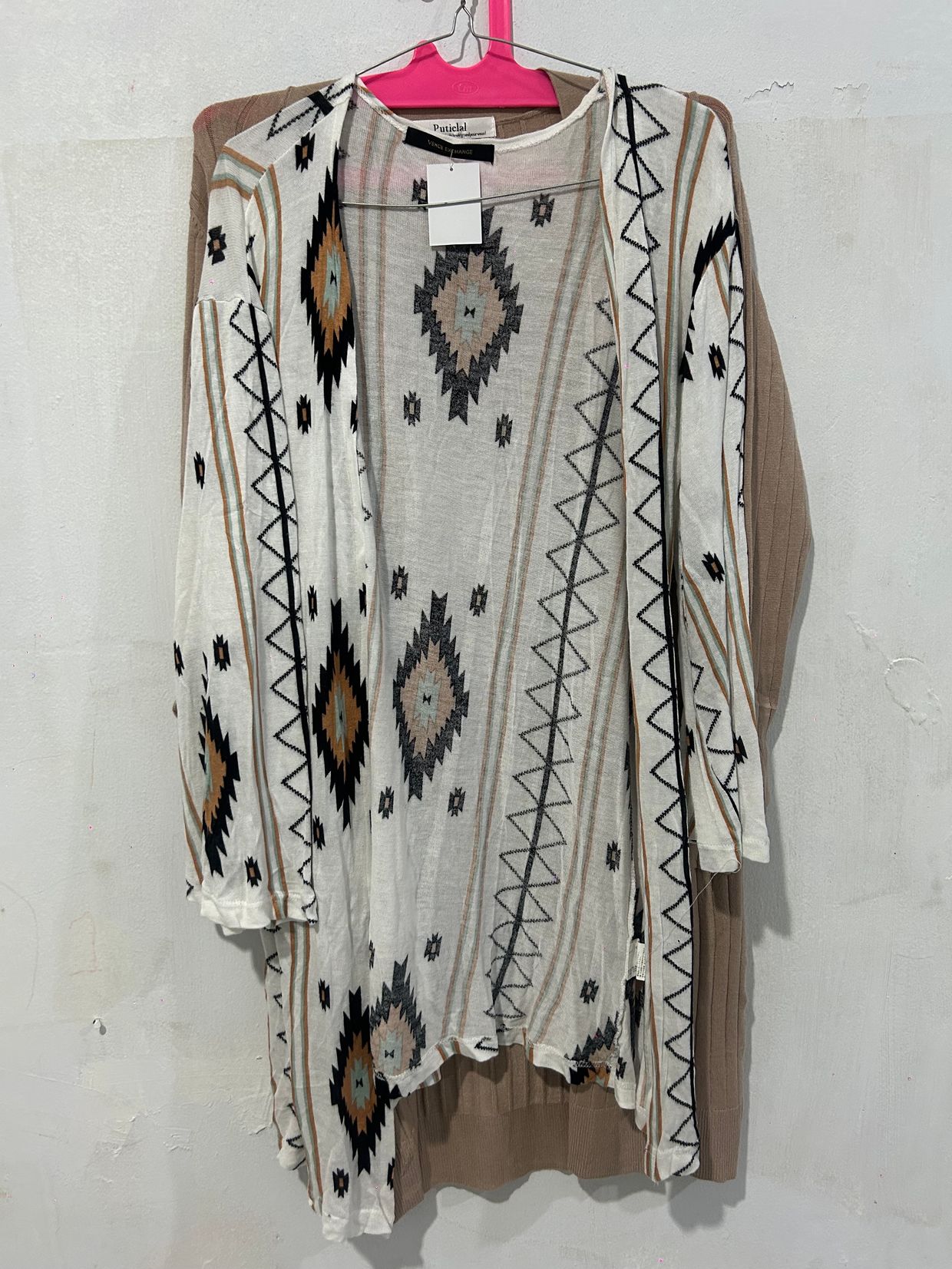 Coquette Casual Pea coat Wanita white pink black gray