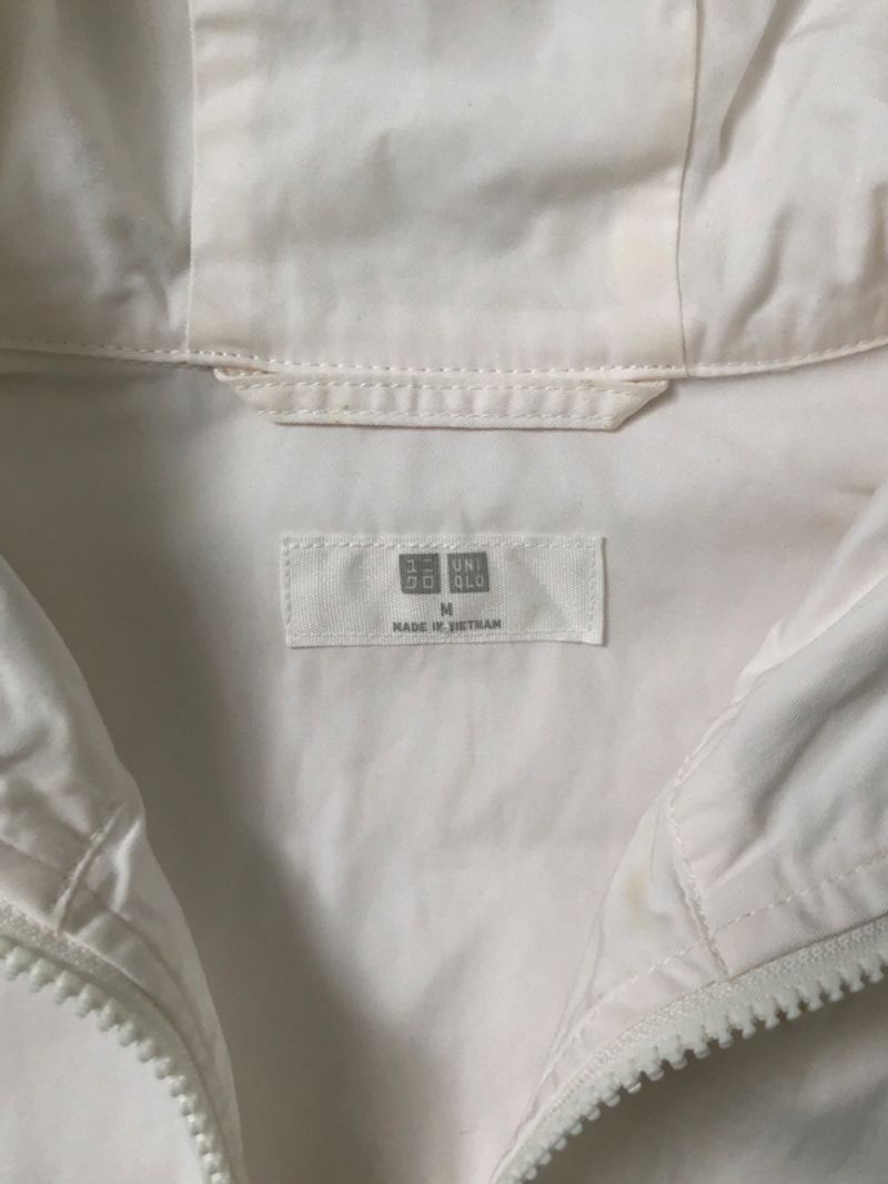 Jaket Uniqlo Parka - Putih, foto 4