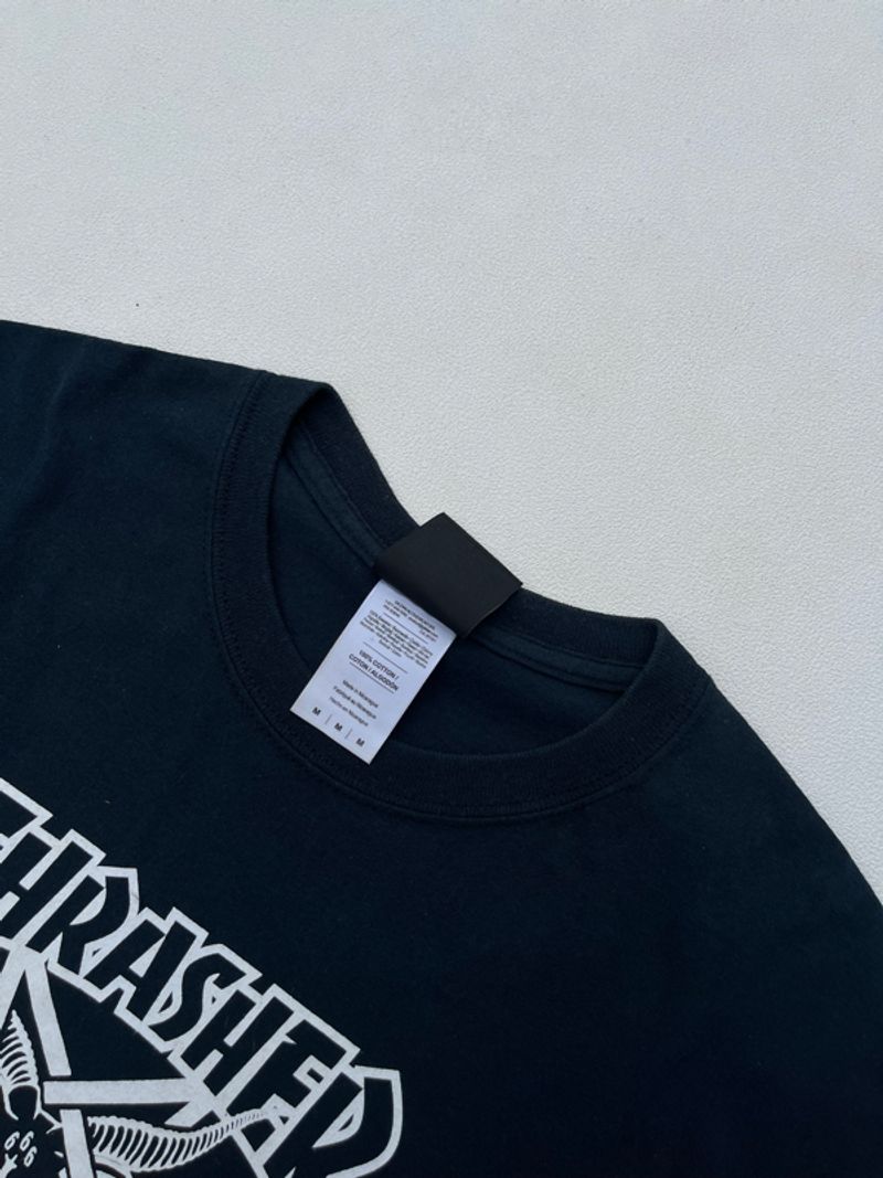 Kaos thrasher skategoat logo rare, foto 3