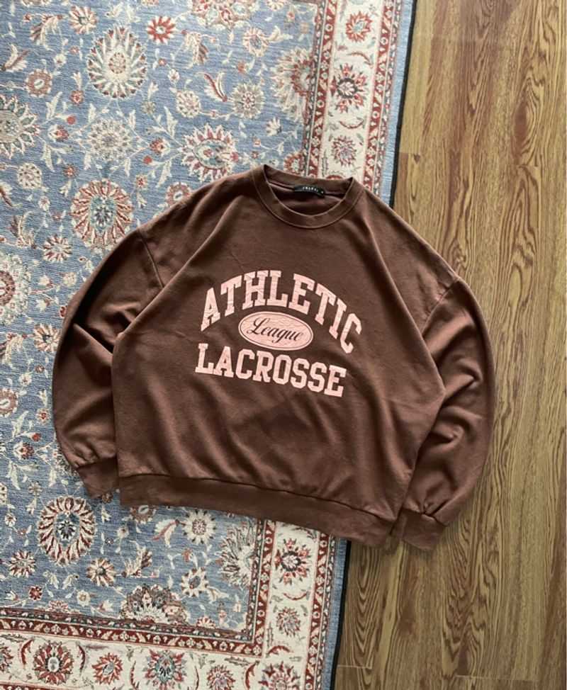 Crewneck Dark Brown Athletic, foto 2