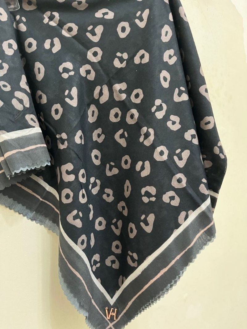 Vanila Hijab - Leopard Black, foto 3