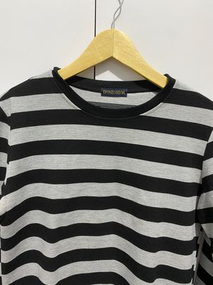 Sweater tebal black & grey