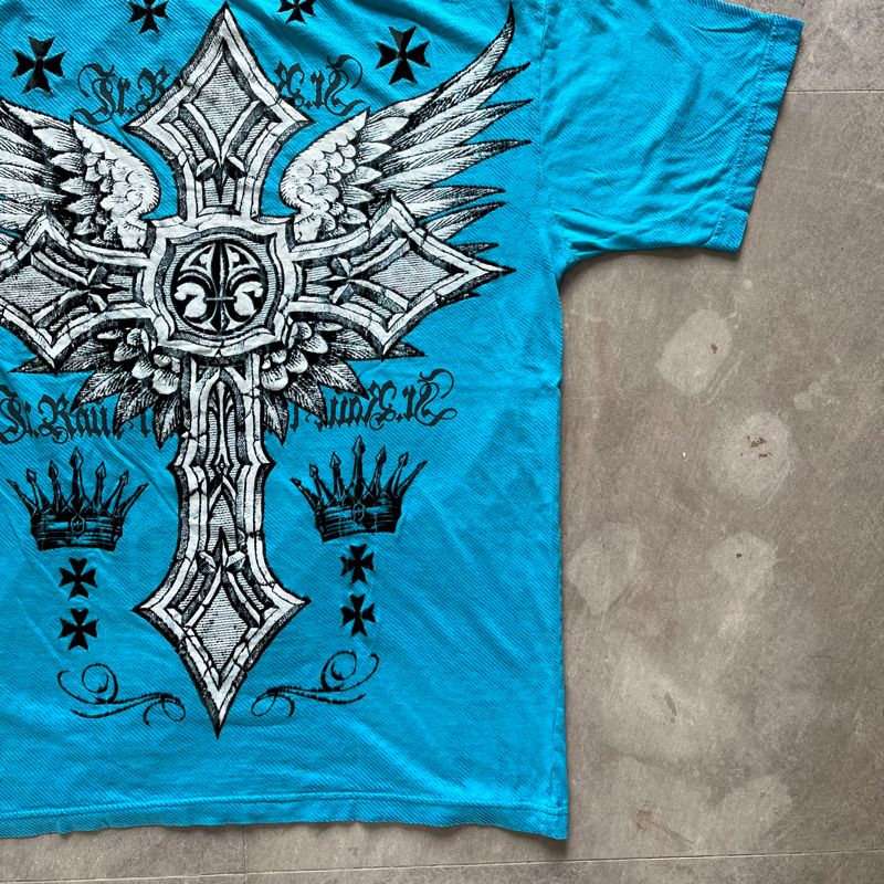 Y2K RAW STATE REDEMPTION SKULL WINGS, foto 5
