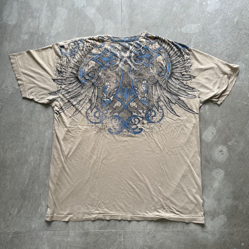 Y2K XTREME COUTOURE INDIAN SKULL, foto 8