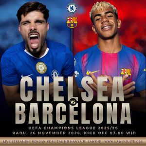 LIVE STREAMING UCL, FC BARCELONA VS CHELSEA