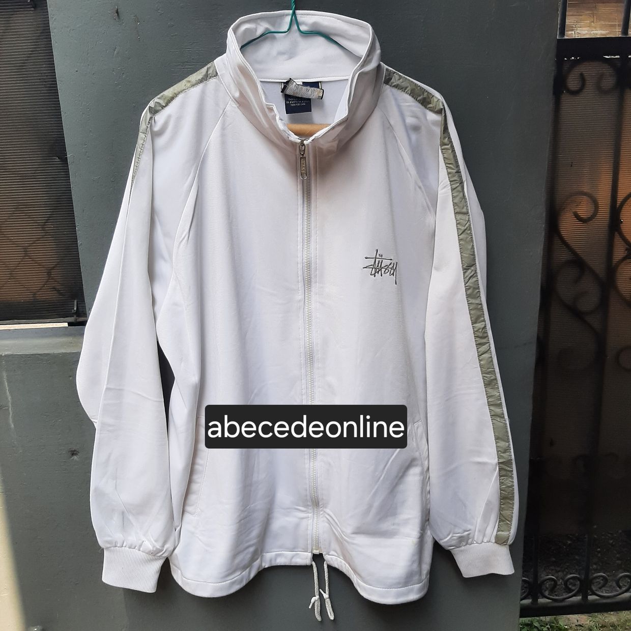Stussy Sportswear Track jacket Pria white