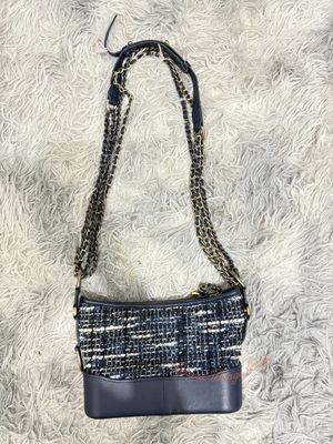 Chanel Gabrielle Tweed Cross Body Bag
