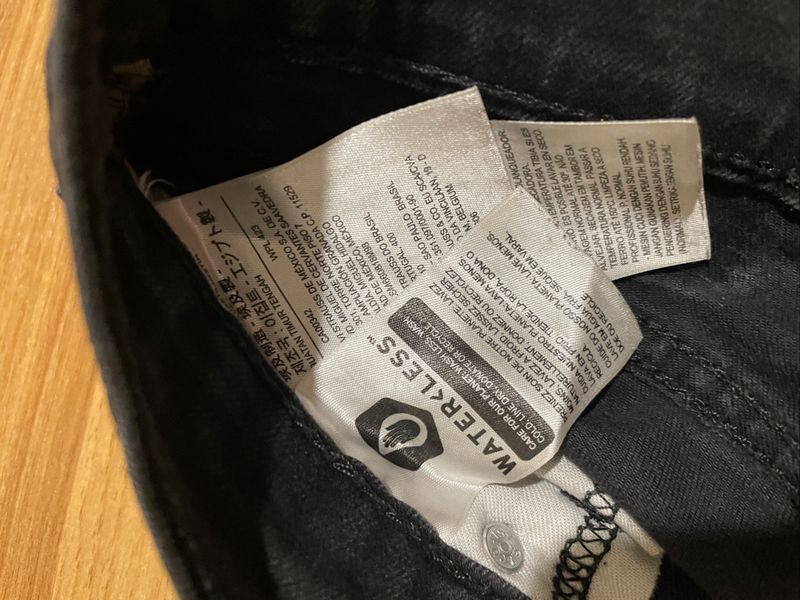 Levis 511 Slim Stretch Jeans Washed Black, foto 4