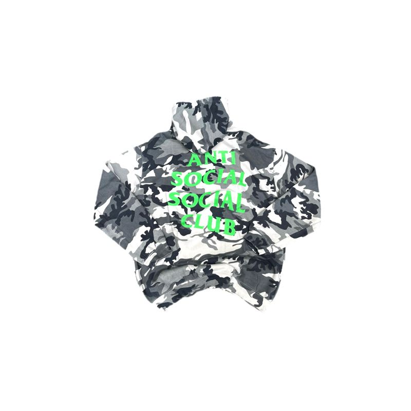 AntiSocialSocialClub Authentics Camouflage Heavy Pullover, foto 3