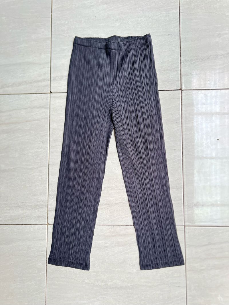 Issey Miyake Pleats Please Grey Pants, foto 7