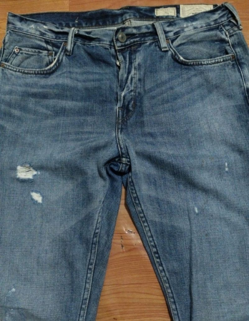 Allsaints Distresses Denim Pants, foto 5