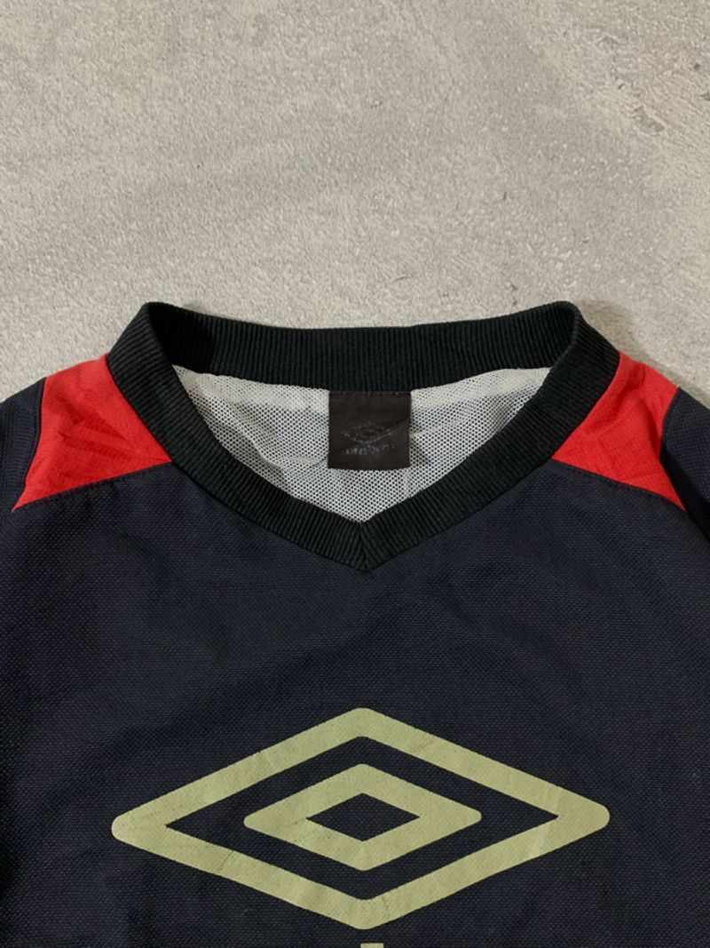 Umbro Pullover Windbreaker Black & Red, foto 2