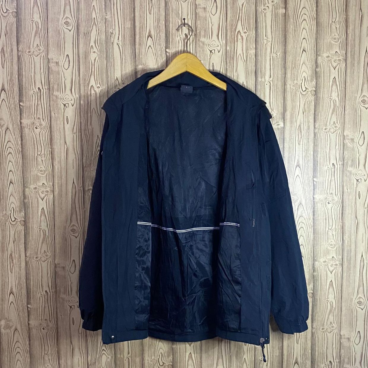 Casual Windbreaker Pria navy, foto 3
