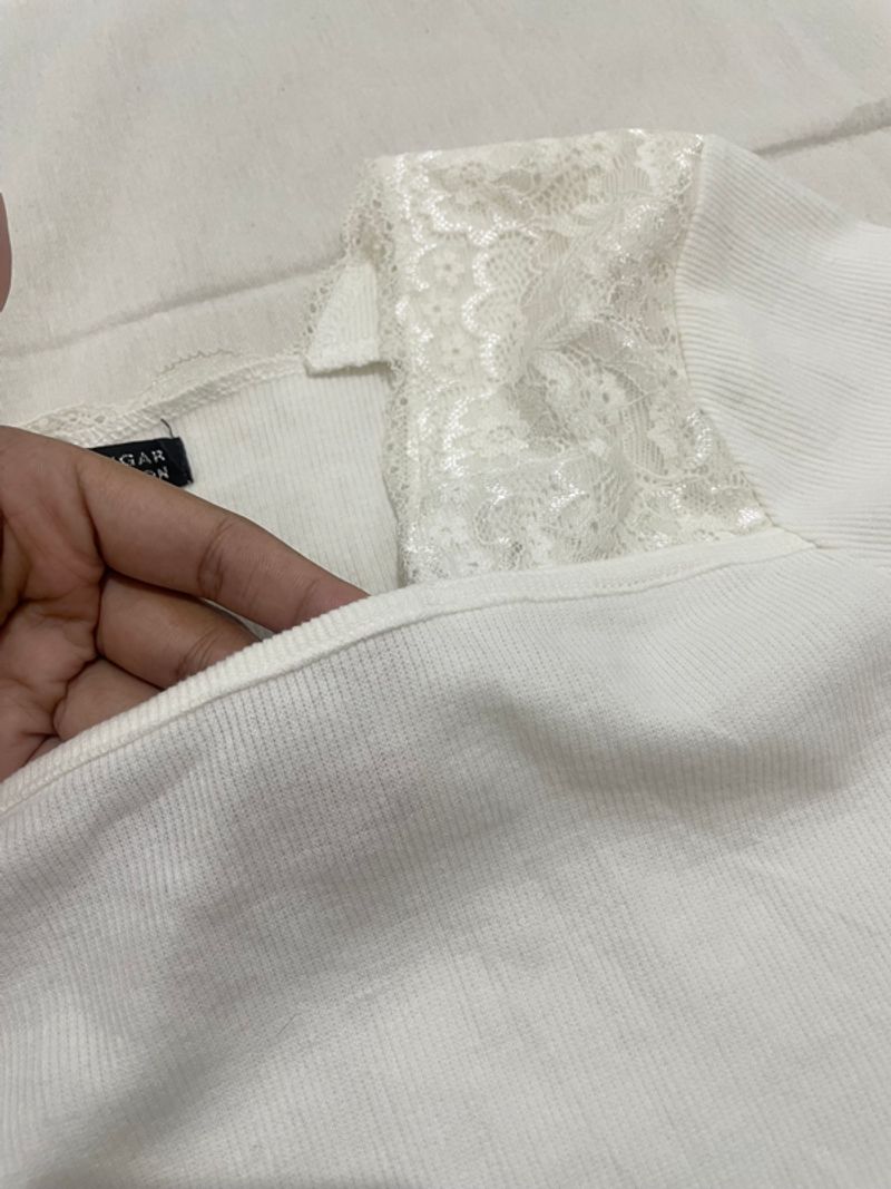 white long t-shirt, foto 4