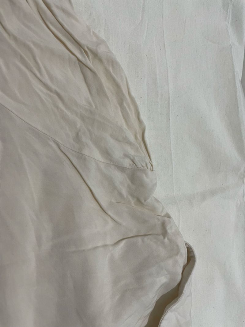 Cream Peter Pan Collar Blouse, foto 4
