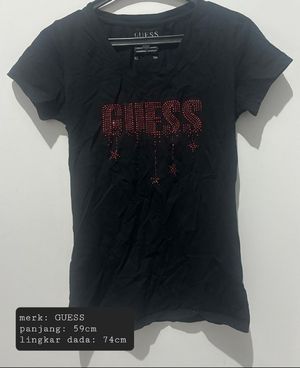 Guess Kaos Hitam
