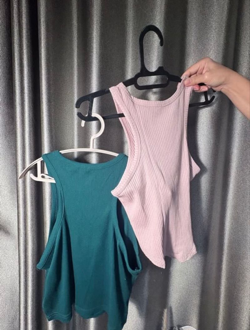 (BUNDLE) 2 KNIT TANKTOPS COLORBOX, foto 2