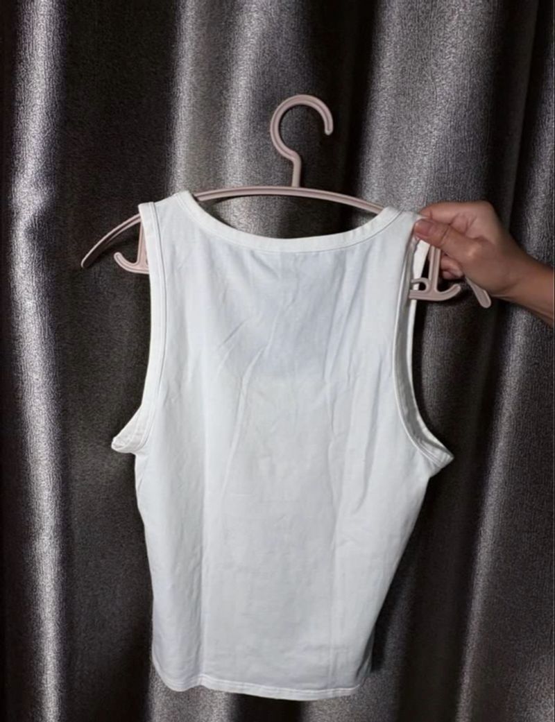 HNM WHITE TANKTOP, foto 2