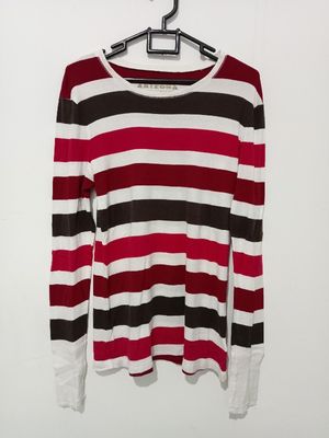Kaos Stripes Women Long Sleeve