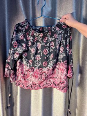 ZARA SABRINA TOP