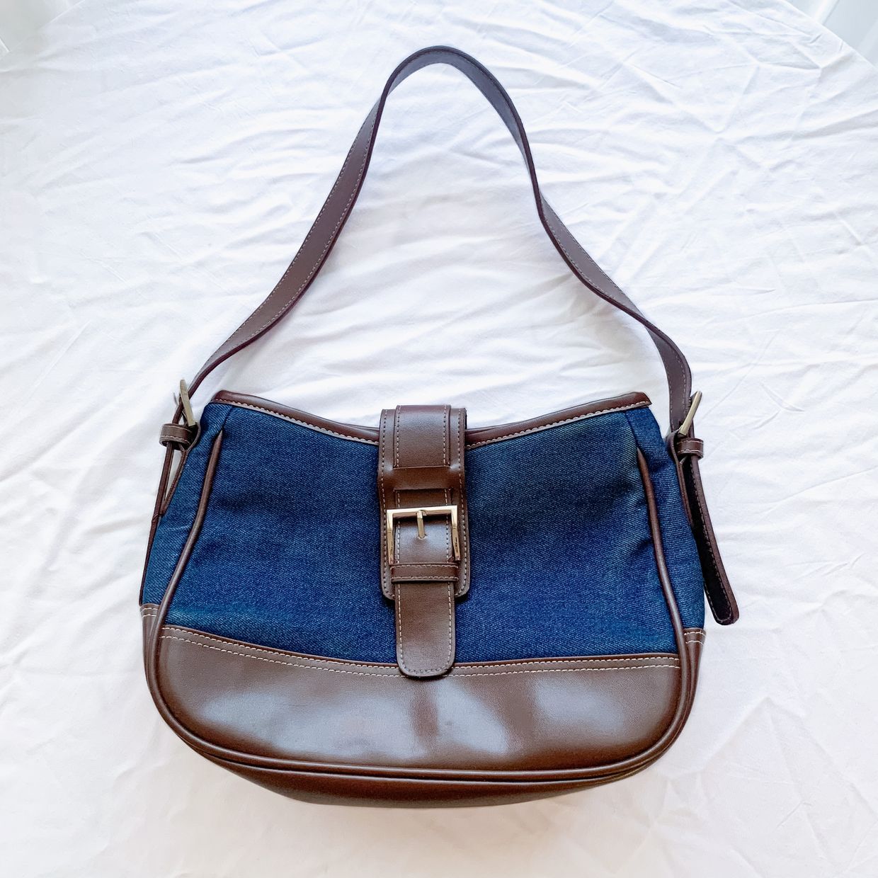 supa dupa cute!!! denim mix leather