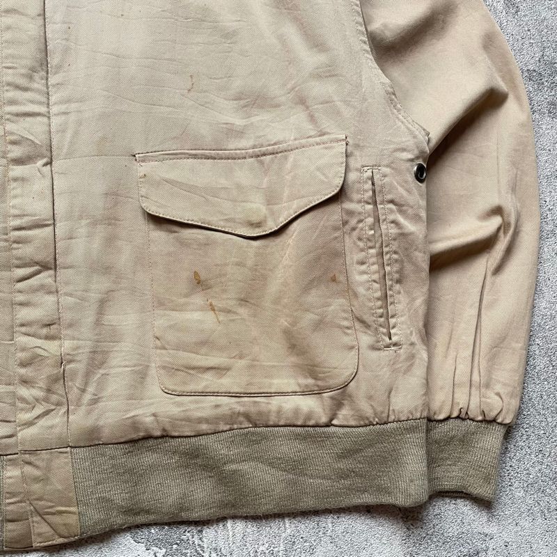 Vtg 1980s Cooper Type A-2 Flight Jacket USAAF, foto 3